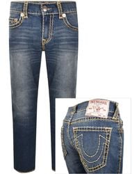TRUE RELIGION - Rocco Super T Skinny Jeans - Lyst