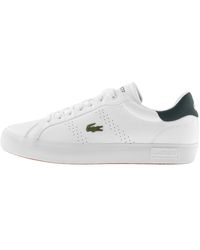 lacoste white shoes mens