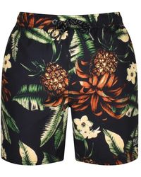 Superdry Hawaiian Swim Shorts - Green