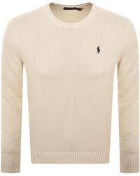 Ralph Lauren - Crew Neck Knit Jumper - Lyst