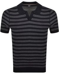 BOSS BUSINESS - Boss Narciso Knit Polo T Shirt - Lyst