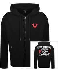 TRUE RELIGION - Full Zip Hoodie - Lyst