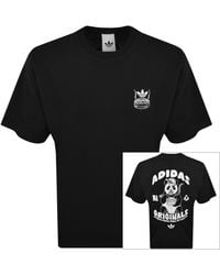 adidas Originals - Oversized Chopstick T Shirt - Lyst