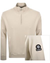 Sandbanks - Quarter Zip Sweatshirt - Lyst
