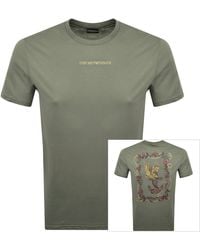 Armani - Emporio Crew Neck T Shirt - Lyst