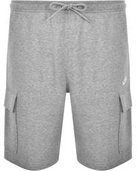 Nike - Club Logo Cargo Shorts - Lyst