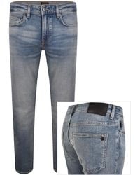 BOSS - Boss Delaware Slim Fit Jeans Bright - Lyst