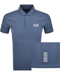 EA7 - Emporio Armani Core Id Polo T Shirt - Lyst
