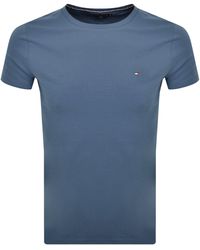 Tommy Hilfiger - Stretch Logo T Shirt - Lyst