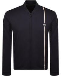 BOSS - Boss Toc Game Full Zip Sweatshirt Dark - Lyst