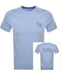 Psycho Bunny - Elliot Graphic Logo T Shirt - Lyst