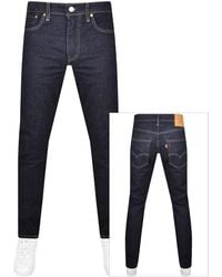 Levi's - 512 Slim Tapered Jeans Dark Wash - Lyst