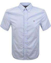 Tommy Hilfiger - Flex Poplin Regular Fit Shirt - Lyst