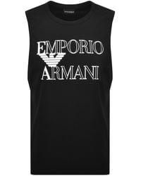 Armani - Emporio Logo Vest - Lyst