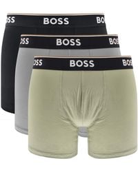 BOSS BUSINESS - Boss Underwear 3 Pack Power Boxer Briefs - Lyst