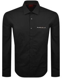HUGO - Long Sleeved Emero Shirt - Lyst