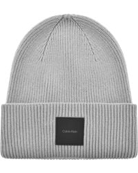 Calvin Klein - Fine Rib Beanie - Lyst