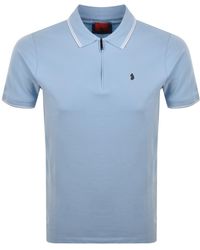 Luke 1977 - Texas Tipped Polo T Shirt - Lyst