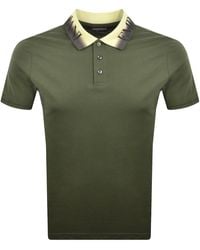 Armani - Emporio Ombre Collar Polo T Shirt - Lyst