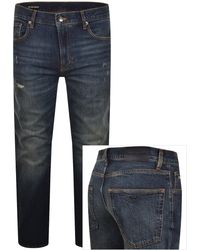 Armani - Emporio J76 Straight Fit Jeans - Lyst