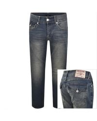 TRUE RELIGION - Rocco Big T Flap Jeans - Lyst