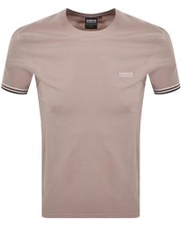 Barbour - Burnwood Tipped T Shirt - Lyst