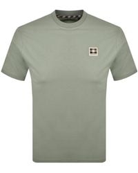 Aquascutum - Badge T Shirt Salvia - Lyst