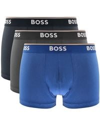 BOSS BUSINESS - Boss Underwear 3 Pack Trunks - Lyst