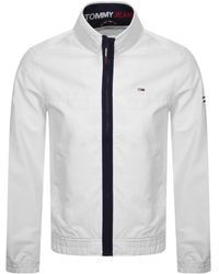 essential flag patch bomber jacket