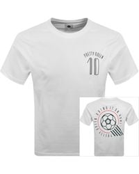 Pretty Green - Outro Football T Shirt - Lyst