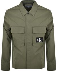 Calvin Klein - Jeans Utility Overshirt Jacket - Lyst