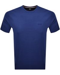 BOSS BUSINESS - Boss Short Sleeve Rib T Shirt Medium - Lyst
