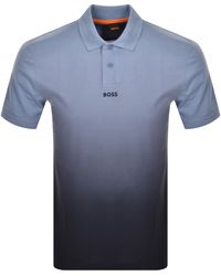BOSS - Boss Pre Gradient Polo T Shirt - Lyst