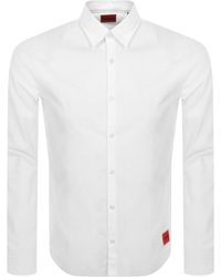 HUGO - Long Sleeved Ermo Shirt - Lyst