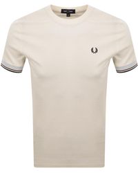 Fred Perry - Twin Tipped Cuff T Shirt - Lyst