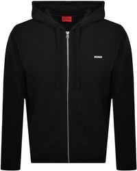 HUGO - Dapo Full Zip Hoodie - Lyst