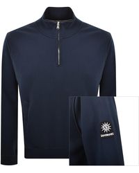Sandbanks - Quarter Zip Sweatshirt - Lyst