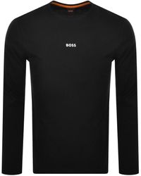 BOSS - Boss Tchark Long Sleeve T Shirt - Lyst