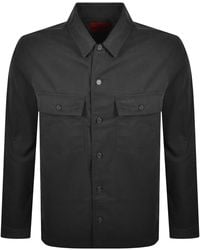 HUGO - Epoldo Overshirt Jacket - Lyst