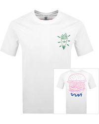 adidas Originals - Street Food Graphic T Shirt - Lyst