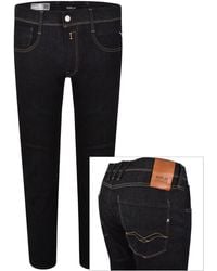 Replay - Anbass Slim Fit Jeans Dark Wash - Lyst
