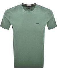BOSS BUSINESS - Boss Waffle T Shirt Open - Lyst