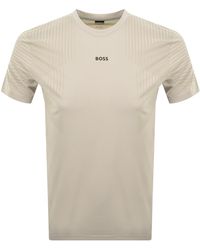 BOSS - Boss Active Push Slim Fit T Shirt - Lyst