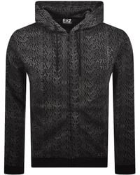 EA7 - Emporio Armani Logo Hoodie - Lyst