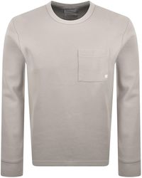 Farah - Farah Littrow Pocket T Shirt Putty - Lyst