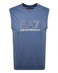EA7 - Emporio Armani Train Visibility Vest - Lyst