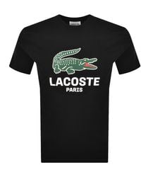 Lacoste - Paris Logo T Shirt - Lyst