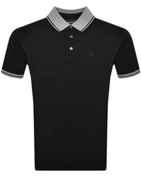 Armani - Emporio Tipped Polo T Shirt - Lyst