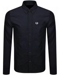 Fred Perry - Oxford Long Sleeved Shirt - Lyst