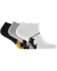 Ralph Lauren - 3 Pack Trainer Socks - Lyst